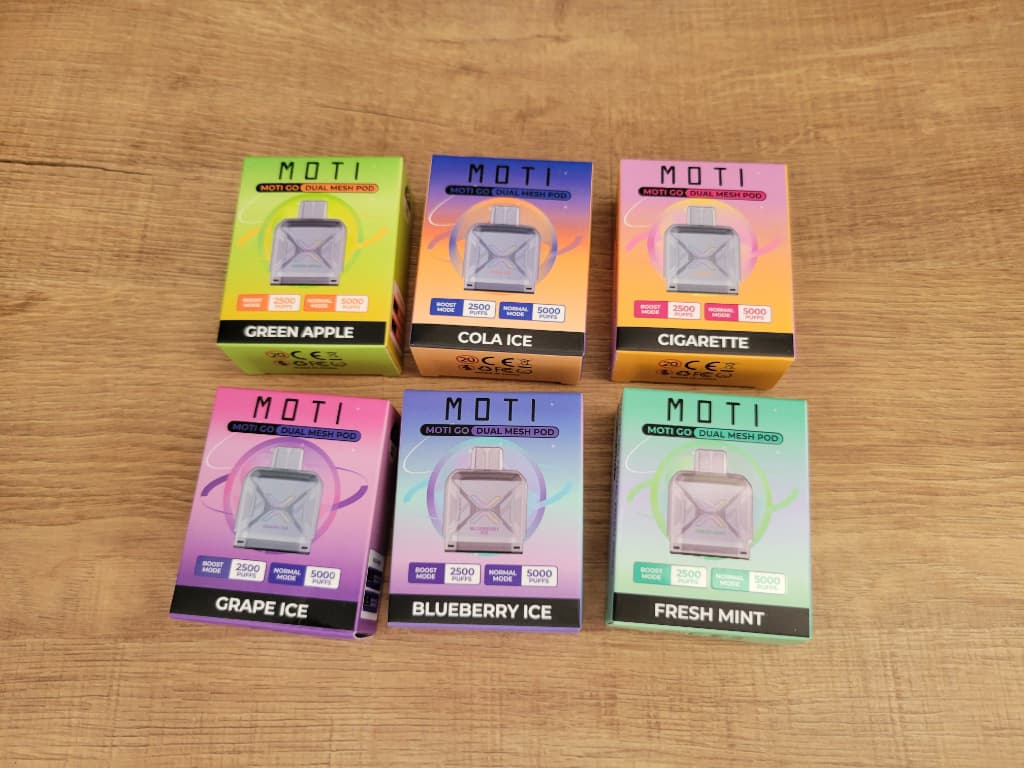 MOTI GO PROの使い捨てカートリッジ