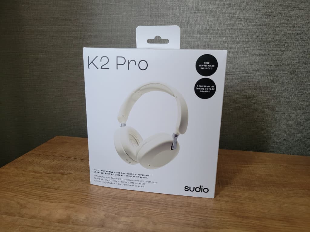 Sudio K2 Proのパッケージ