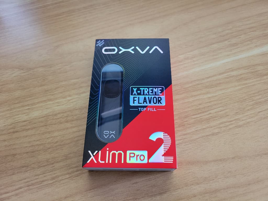 OXVA Xlim Proのパッケージ