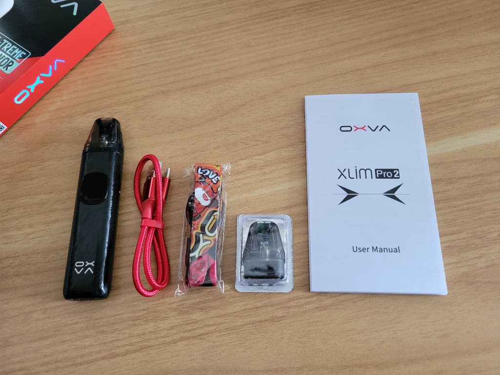 OXVA Xlim Proの付属品